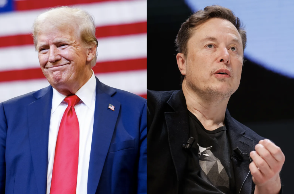 Polymarket gebruikers zetten bijna $5 miljoen in op Trump's woorden tijdens Musk interview