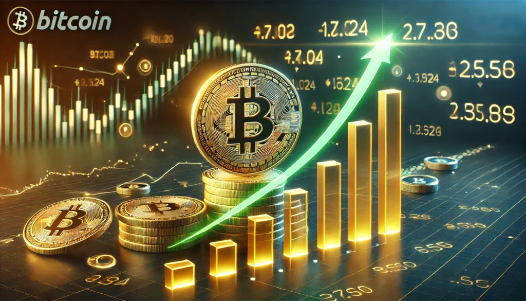 Bitcoin, ETF demand, cryptocurrency growth, institutional investments, Bitcoin surge, MicroStrategy, Nasdaq 100, Bitcoin future predictions, $107k milestone, Dutch translation